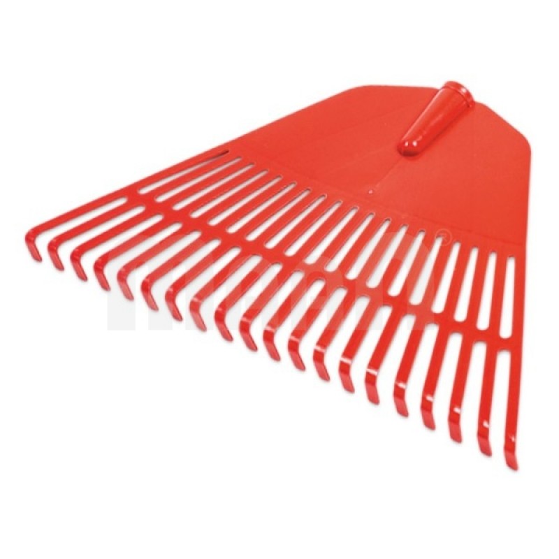 Grėblys vėduoklinis, 46 cm, 20 dantų (plastikinis) be koto