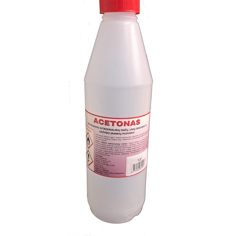 Acetonas 1 l