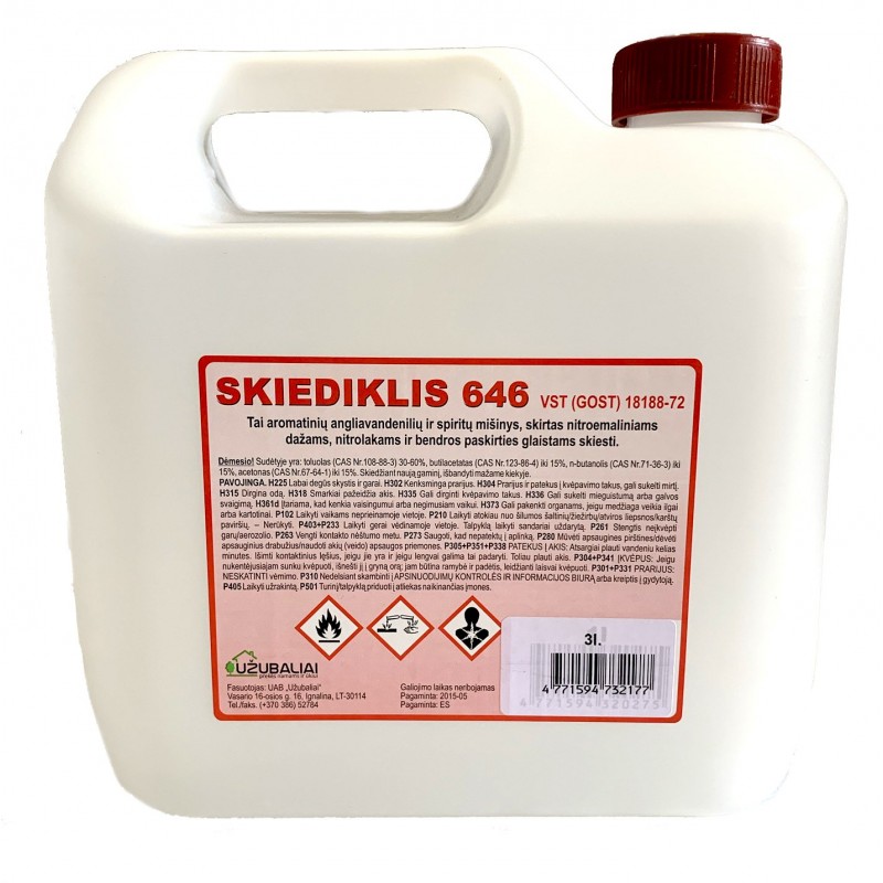 Skiediklis 646 3 l