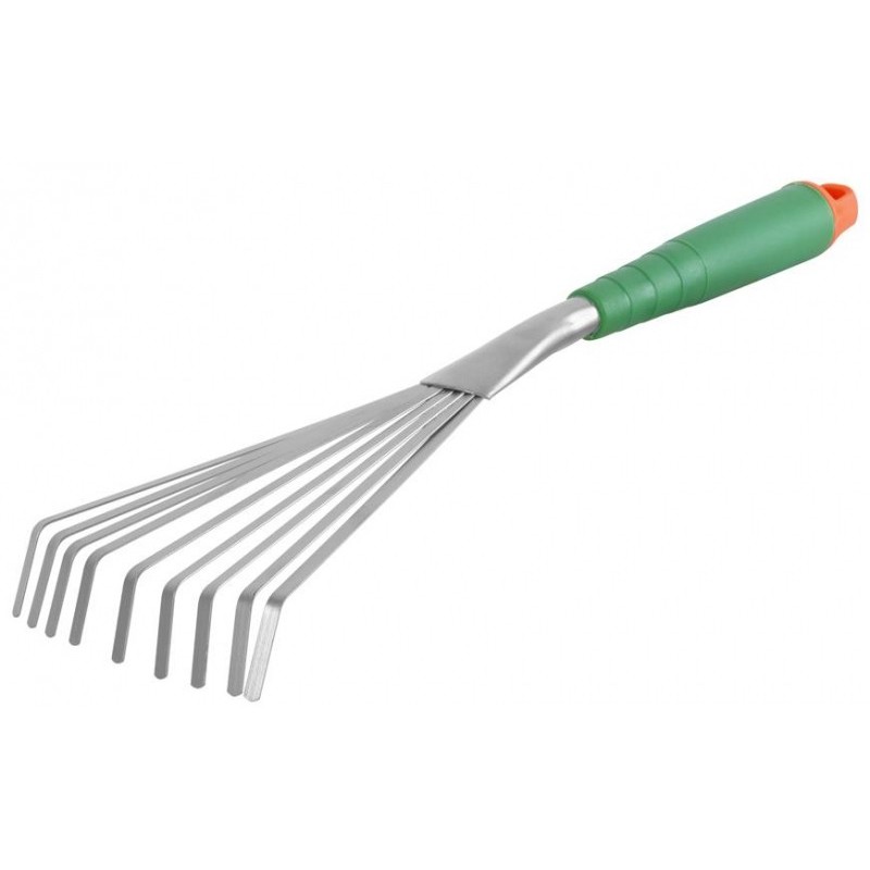 Grėbliukas vėduoklinis, plokšteliniai dantys. L-41 cm, plotis - 11 cm
