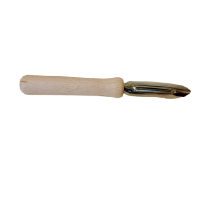 Skustukas daržovėms dvipusis, 15 cm 