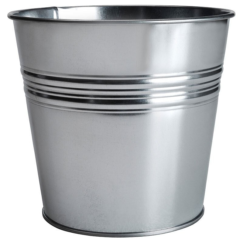 Vazonas cinkuotos skardos, 1 l