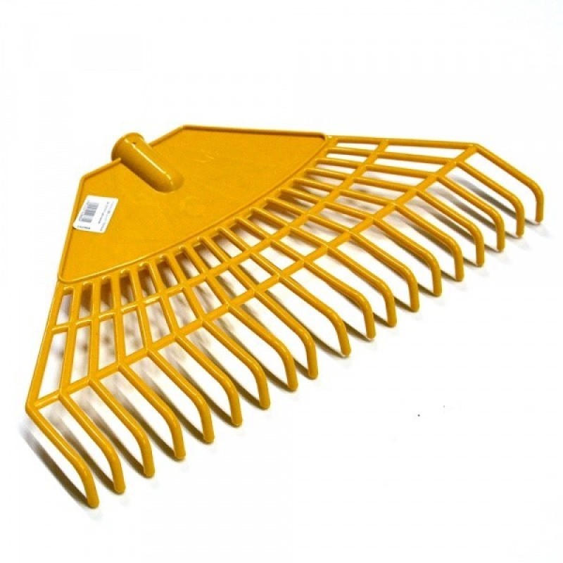 Grėblys lapams, 40 cm, 23 dantų (plastikinis) be koto