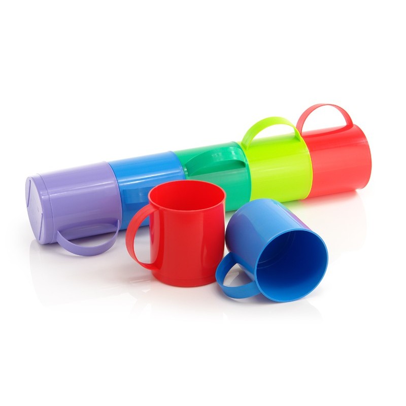 Puodelis plastikinis 1 l
