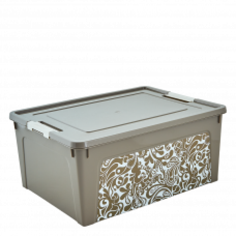 Dėžė daiktams SMART BOX, su dekoru, 8 l