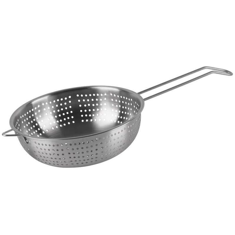 Koštuvas nerūd. plieno, su rankena, Ø19 cm