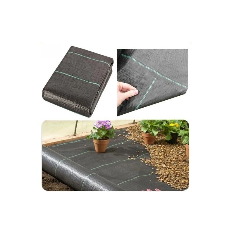 Agrotekstilė juoda, 1,6x5 m, 100 g/m2