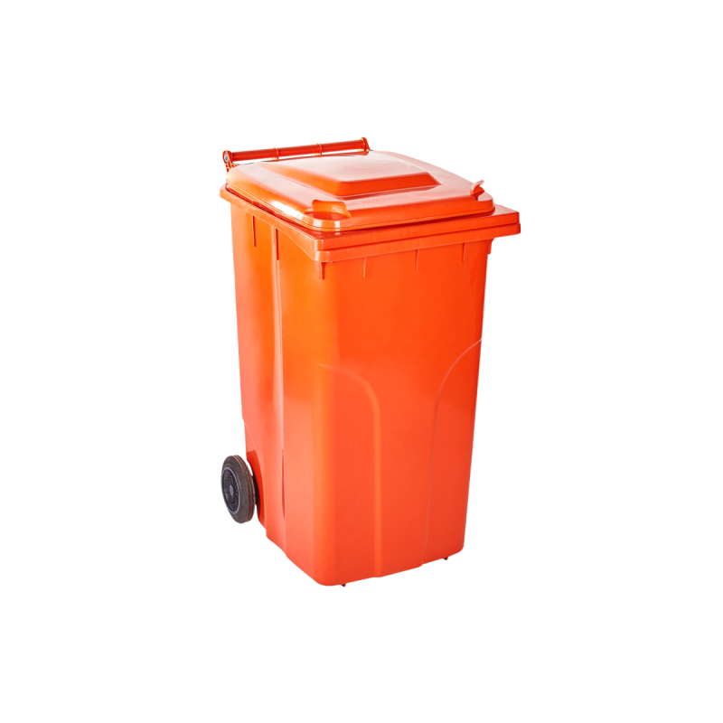 Atliekų konteineris 240l, oranžinis