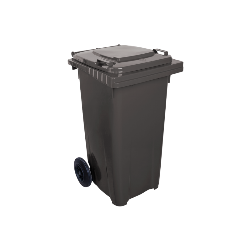 Atliekų konteineris 120l, pilkas