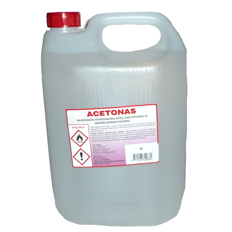 Acetonas 5 l