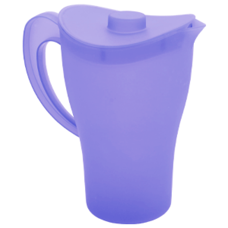 Ąsotis su dangčiu 2 l (plastikinis)