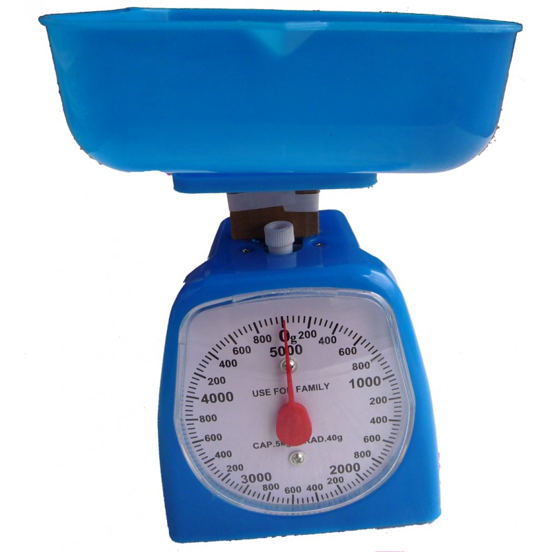 Buitinės pastatomos svarstyklės iki 5 kg