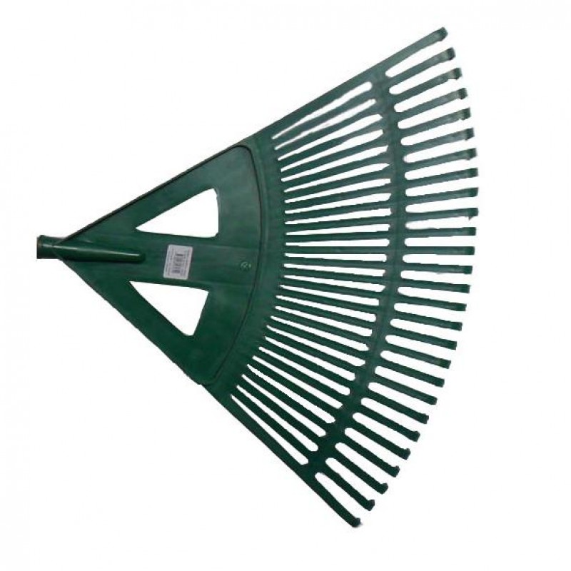 Grėblys vėduoklinis, 58 cm, 27 dantys (plastikinis) be koto
