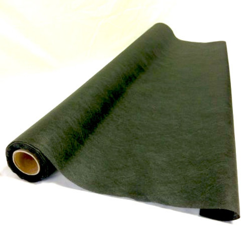 Juoda agroplėvelė, stabilizuota, mulčiuojanti 50 g/m2 | plotis 1,6 m, ilgis 100 m