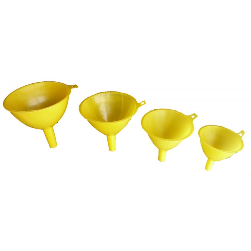 Piltuvėlių rinkinys / Ø50; Ø75; Ø100; Ø125 mm