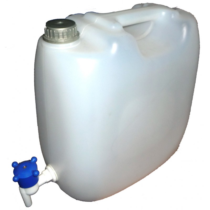 Kanistras su kraneliu 10L (plastikas)