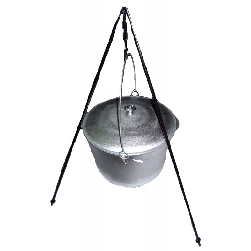 Katilas aliumininis 10 l (su trikoju)