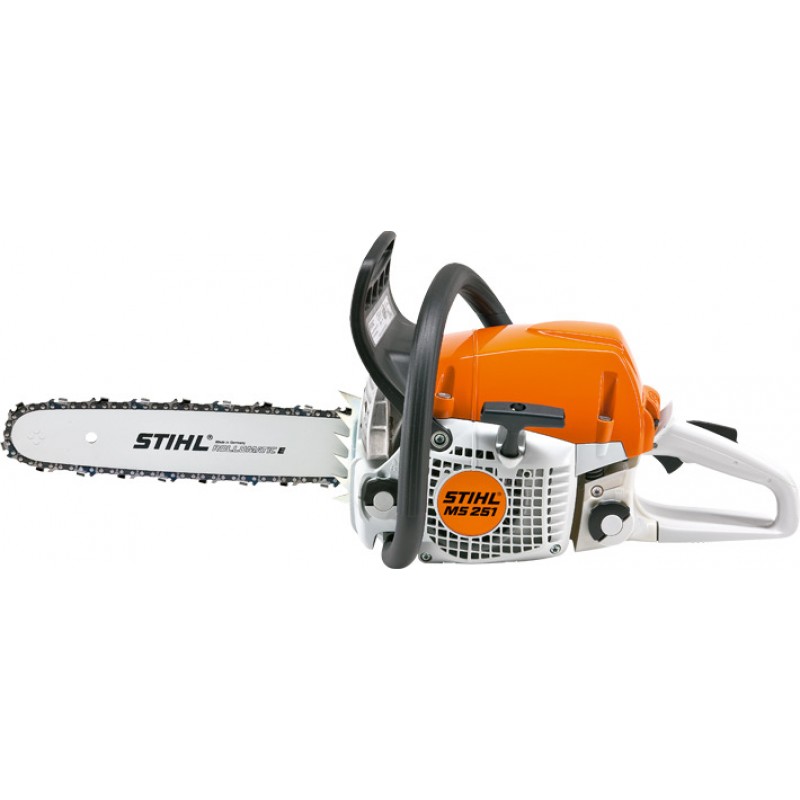 Pjūklas benzininis MS 251, pjovimo juostos ilgis 14"/35cm, 2.2 kW - aukščiausios klasės pjūklas - namų priežiūrai