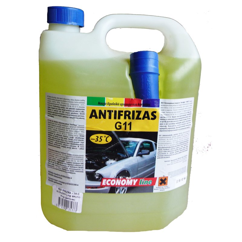 Antifrizas -35 ºC 5 kg (geltonas)