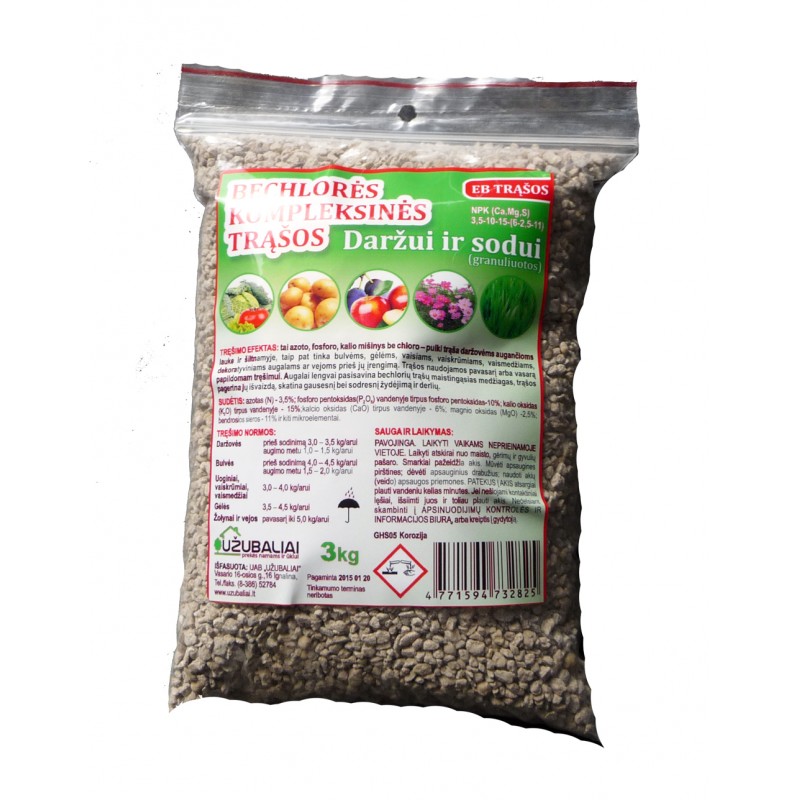 Bechlorės kompleksinės trąšos 1 kg