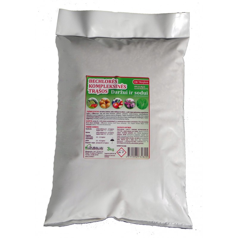 Bechlorės kompleksinės trąšos 3 kg