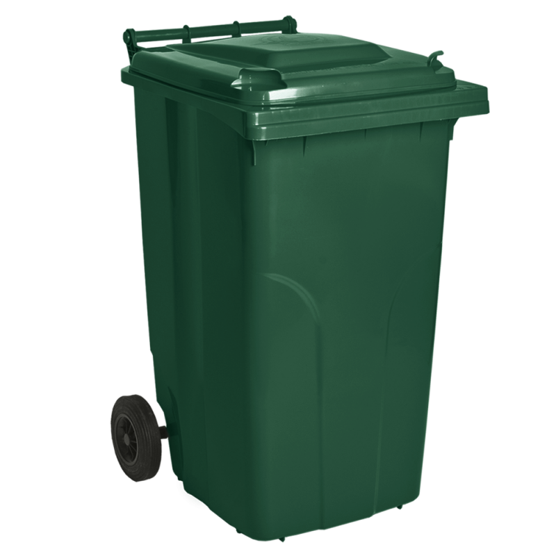 Atliekų konteineris 120 l, žalias